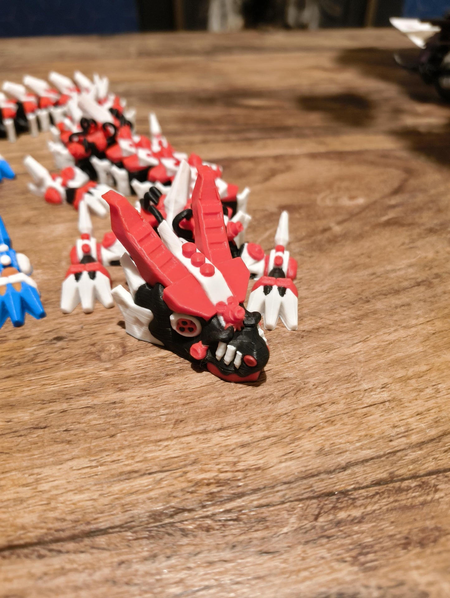CyberFang Dragon - 3D Printed Guardian dragon of the Cyber World - Sabre 3D design