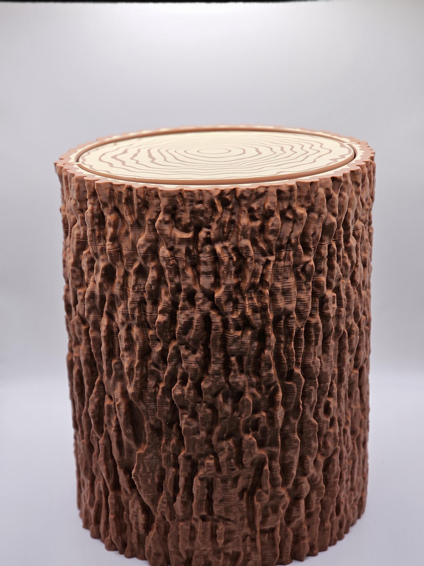 Gazzaladra 3D Printed Log Bin with Swing Lid – Stylish & Functional Storage