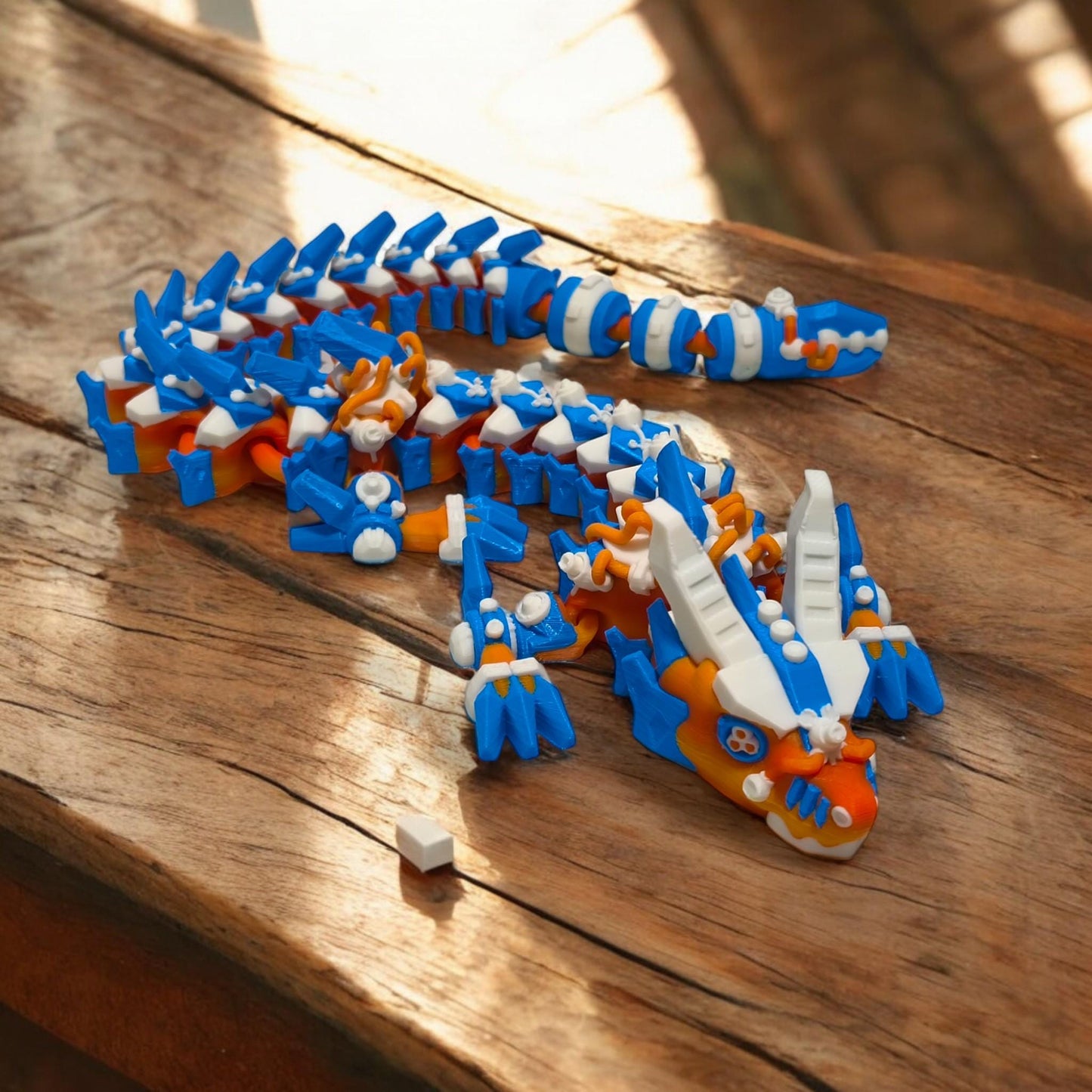 CyberFang Dragon - 3D Printed Guardian dragon of the Cyber World - Sabre 3D design