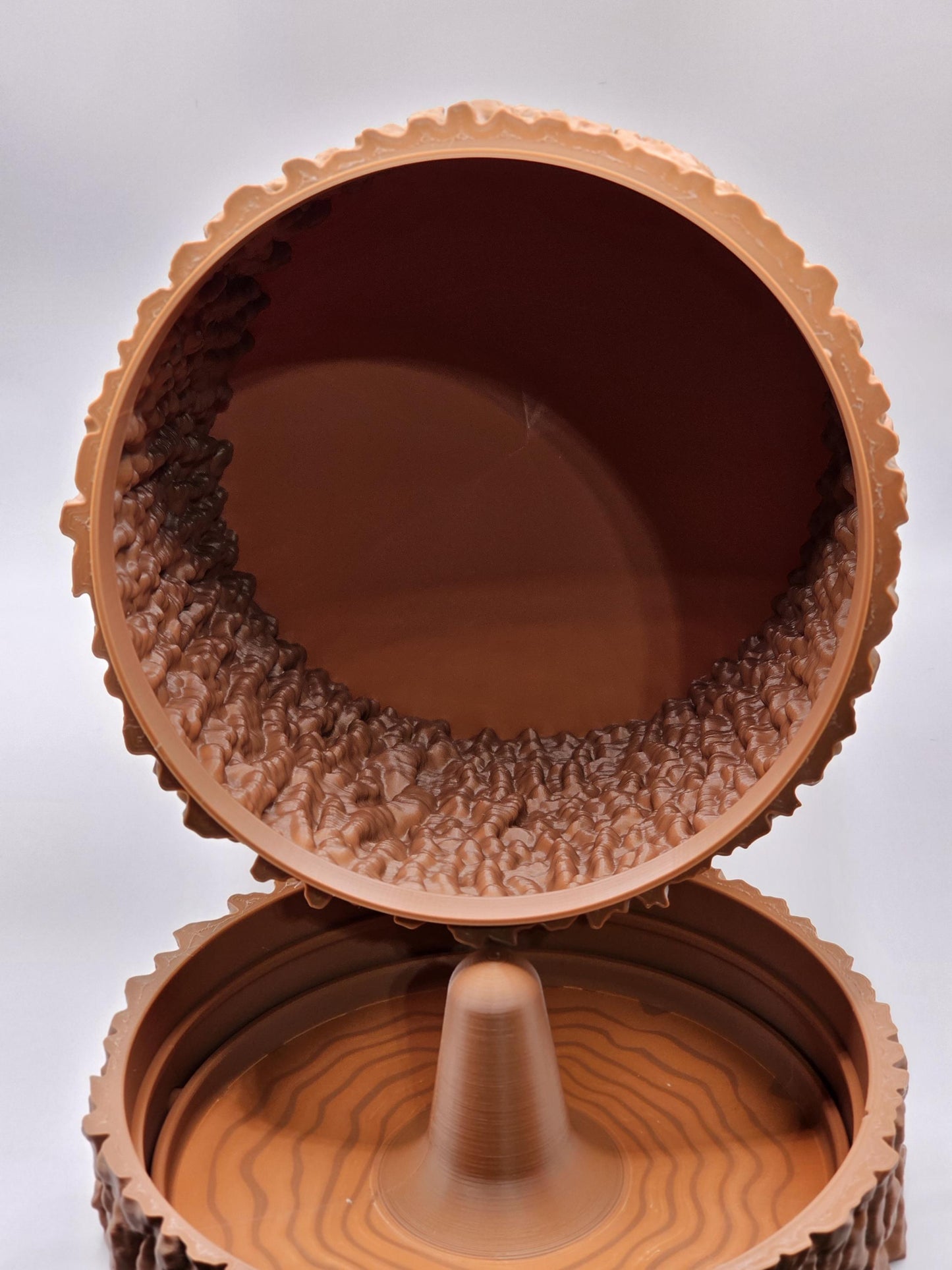 Gazzaladra 3D Printed Log Bin with Swing Lid – Stylish & Functional Storage