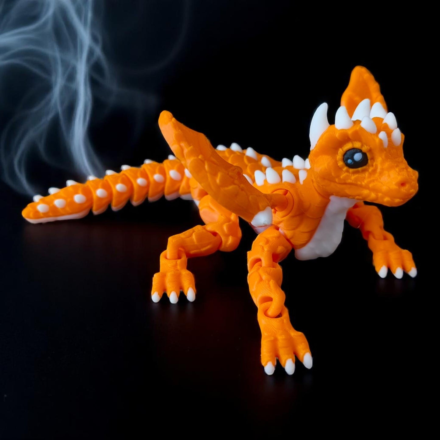 Flexi Baby Fire Dragon β Articulated 3D Printed Fantasy Companion