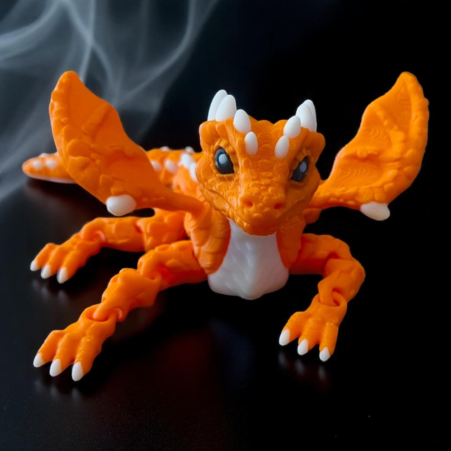 Flexi Baby Fire Dragon β Articulated 3D Printed Fantasy Companion