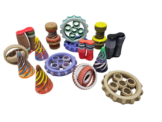 Customizable Fidget Toy Bundle for Stress Relief – Desk Toys for Adults & Kids, Fidget Toy Variety Pack – Anxiety Relief, Focus Tools