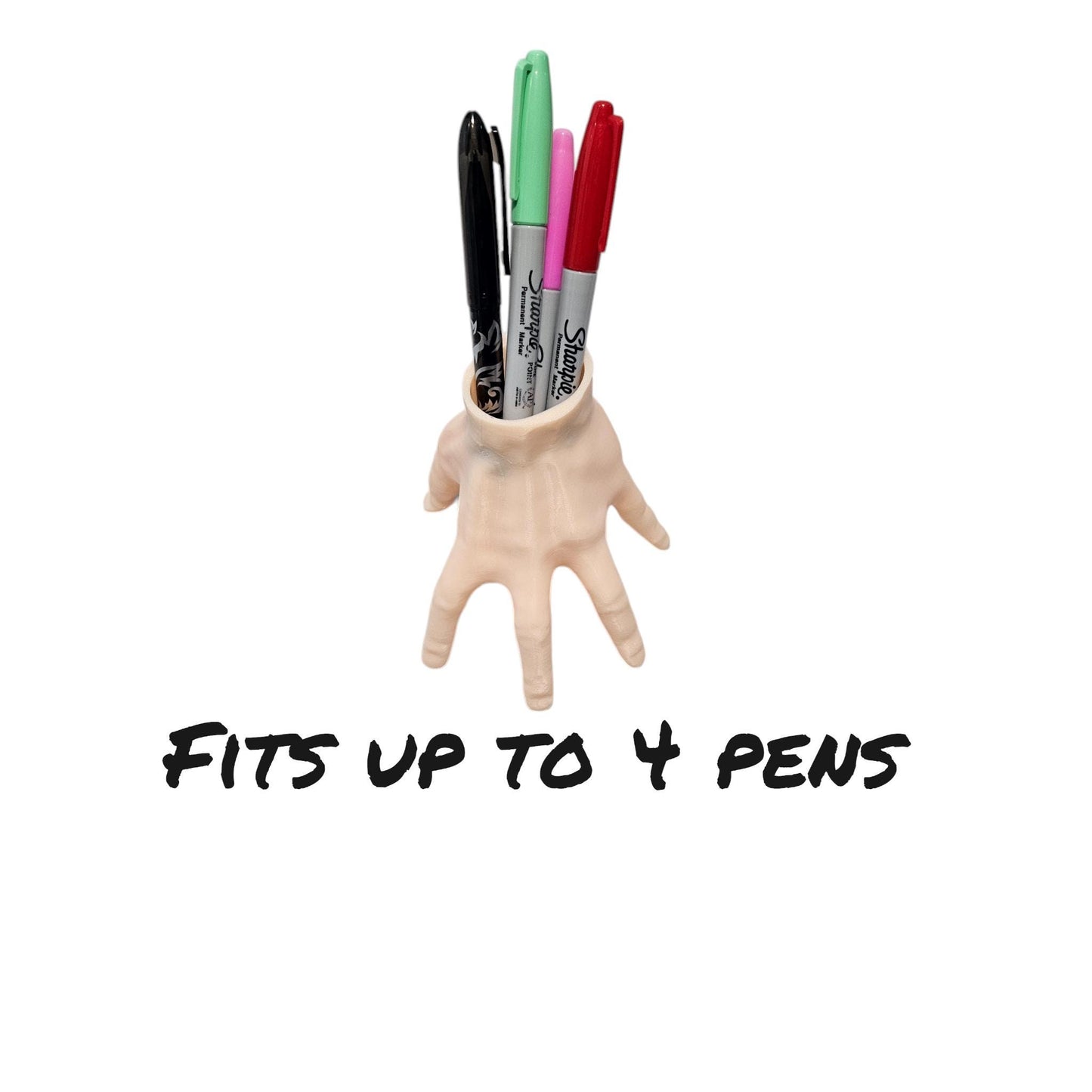 Quirky 3D Hand-Shaped Pen & Pencil Holder | Fun Desk Accessory and Unique Gift for Home Office