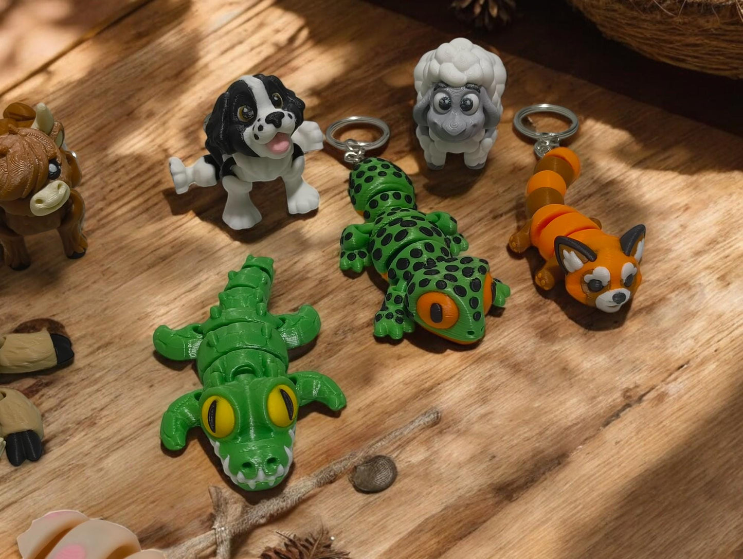 Adorable Animal Keyrings Collection - Cute Keychains