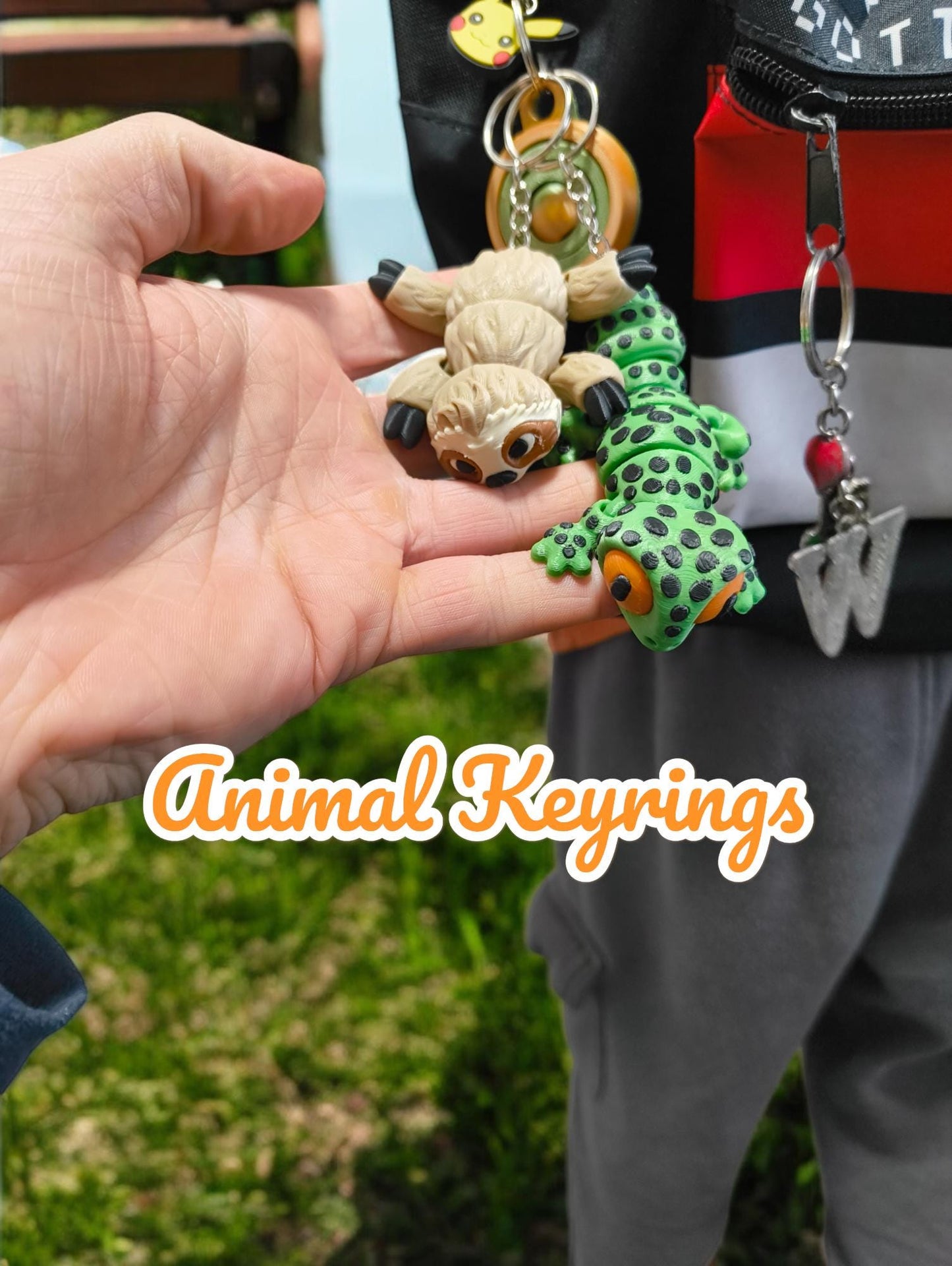Adorable Animal Keyrings Collection - Cute Keychains