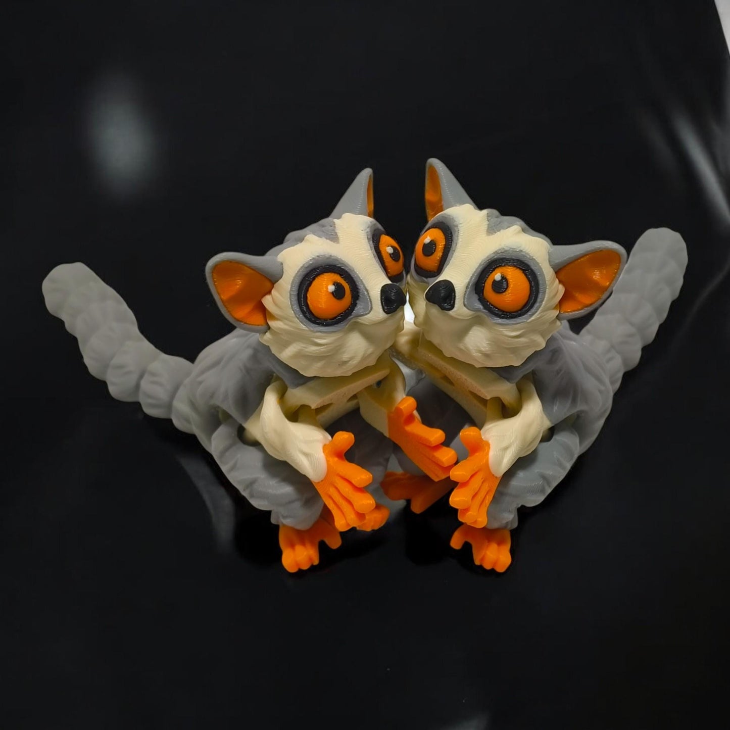 3D Printed Bush Baby (Galago) - Cute & Customizable | Small, Medium, Large Sizes | Adorable Animal Collectible | Perfect Gift