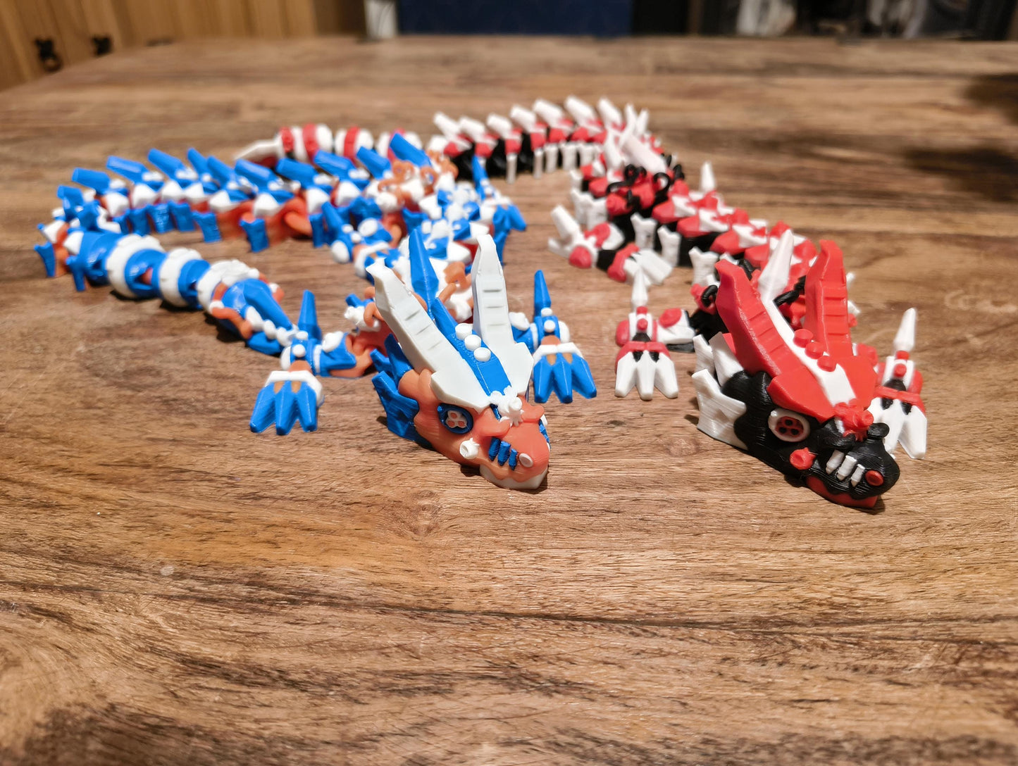 CyberFang Dragon - 3D Printed Guardian dragon of the Cyber World - Sabre 3D design