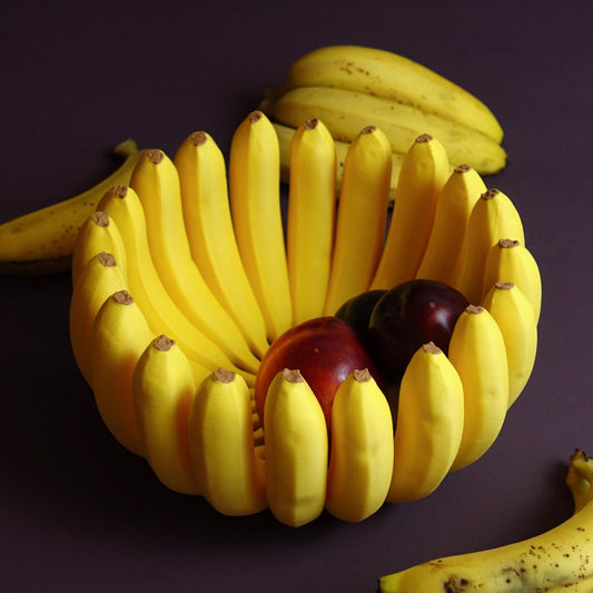 3D Printed - Gazzaladra Banana Bowl l Decor | Tableware | Decorative Bowl | Fruit Bowl