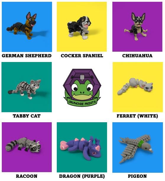 Adorable Animal Keyrings Collection - Cute Keychains