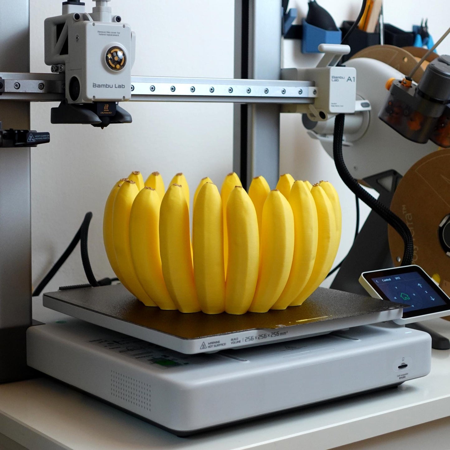 3D Printed - Gazzaladra Banana Bowl l Decor | Tableware | Decorative Bowl | Fruit Bowl