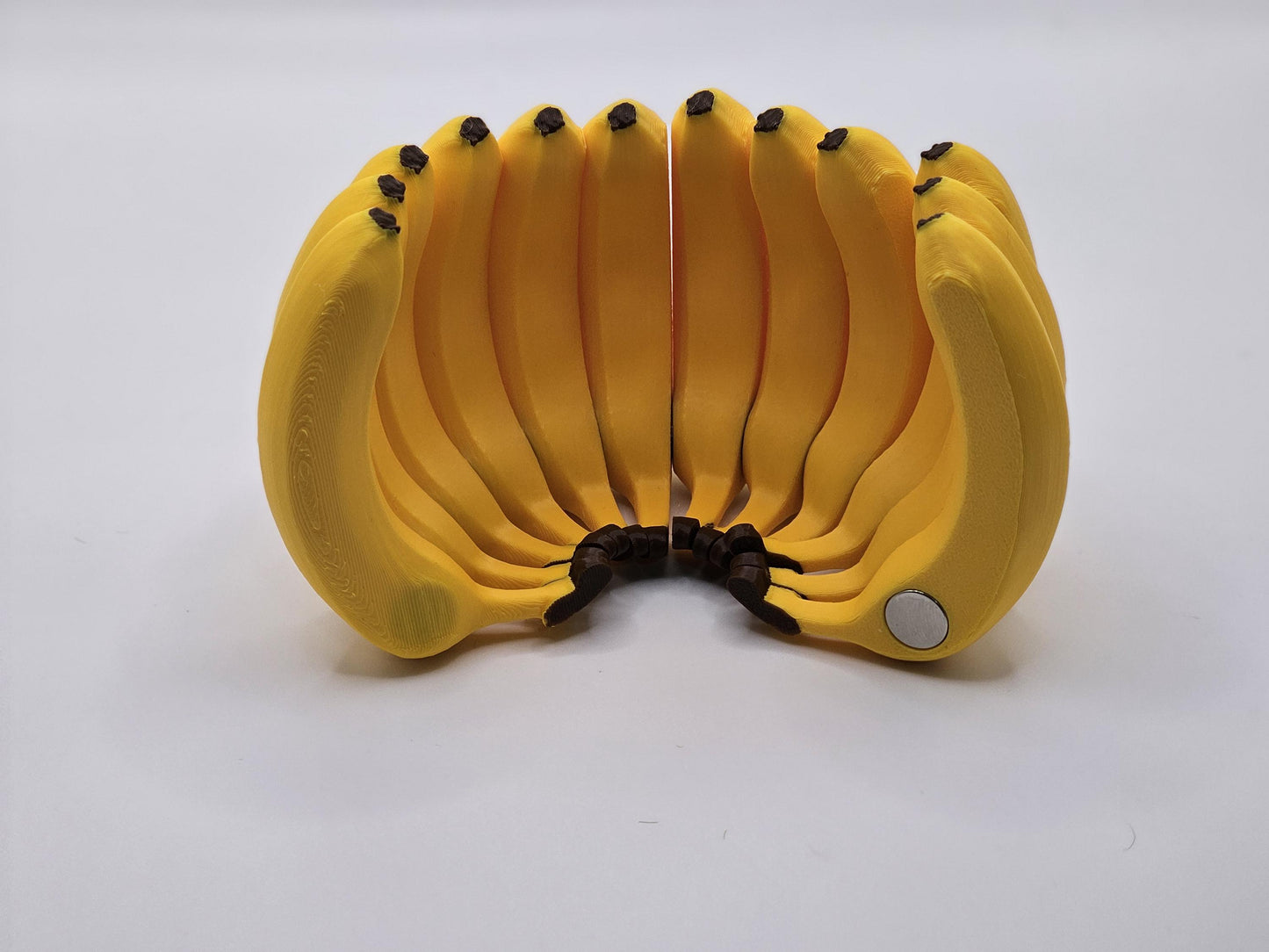 Fun 3D-Printed Banana Fridge Magnets – Quirky Kitchen Decor by Gazzaladra Design
