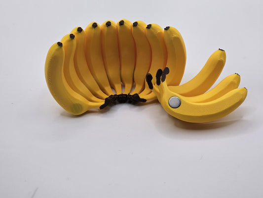 Fun 3D-Printed Banana Fridge Magnets – Quirky Kitchen Decor by Gazzaladra Design