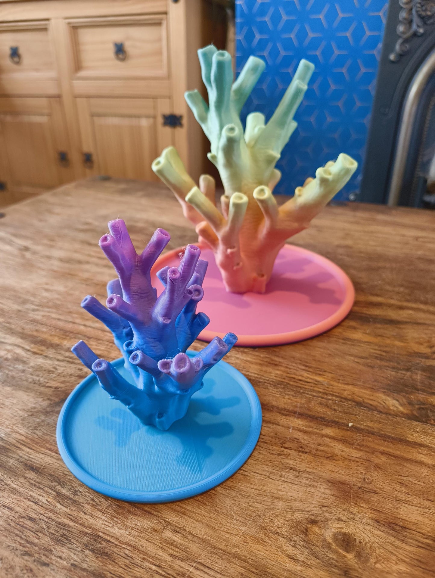Rainbow Coral Jewellery Display | Ocean-Inspired Stand for Earrings, Rings and Bracelets | Available in Regular & Large Sizes