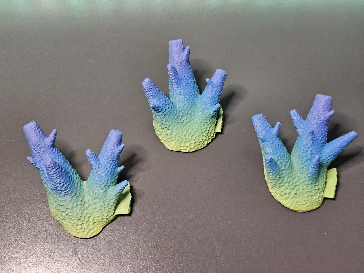 Unique Caliendrum coral‑inspired 3D‑printed coat hook— perfect nautical home décor