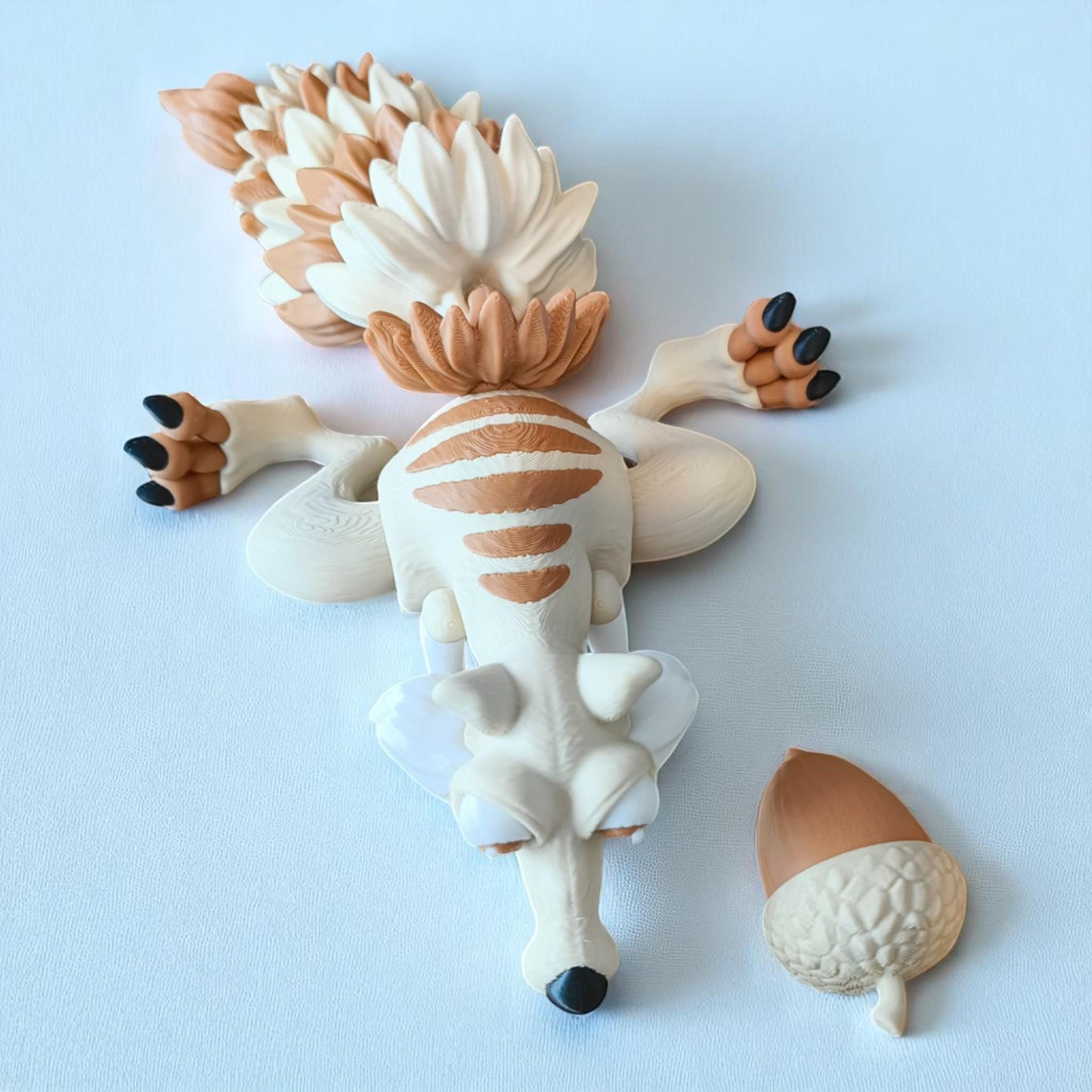 Articulated Saber-Toothed Squirrel – Poseable with Acorn -  Ice Age model