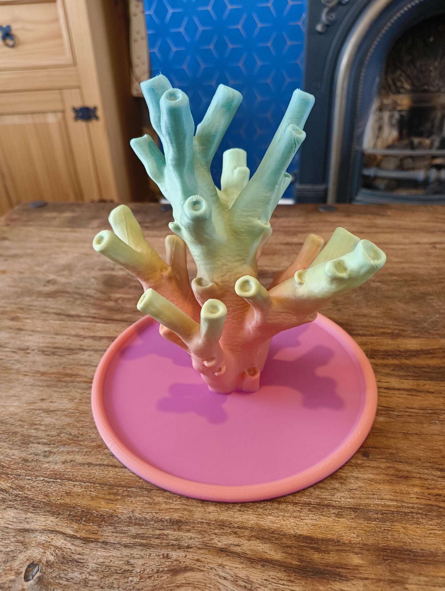Rainbow Coral Jewellery Display | Ocean-Inspired Stand for Earrings, Rings and Bracelets | Available in Regular & Large Sizes
